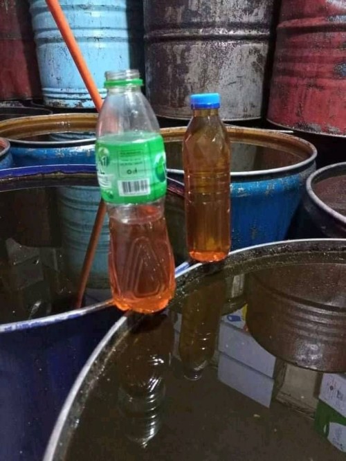 used cooking oil