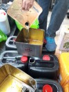 used cooking oil